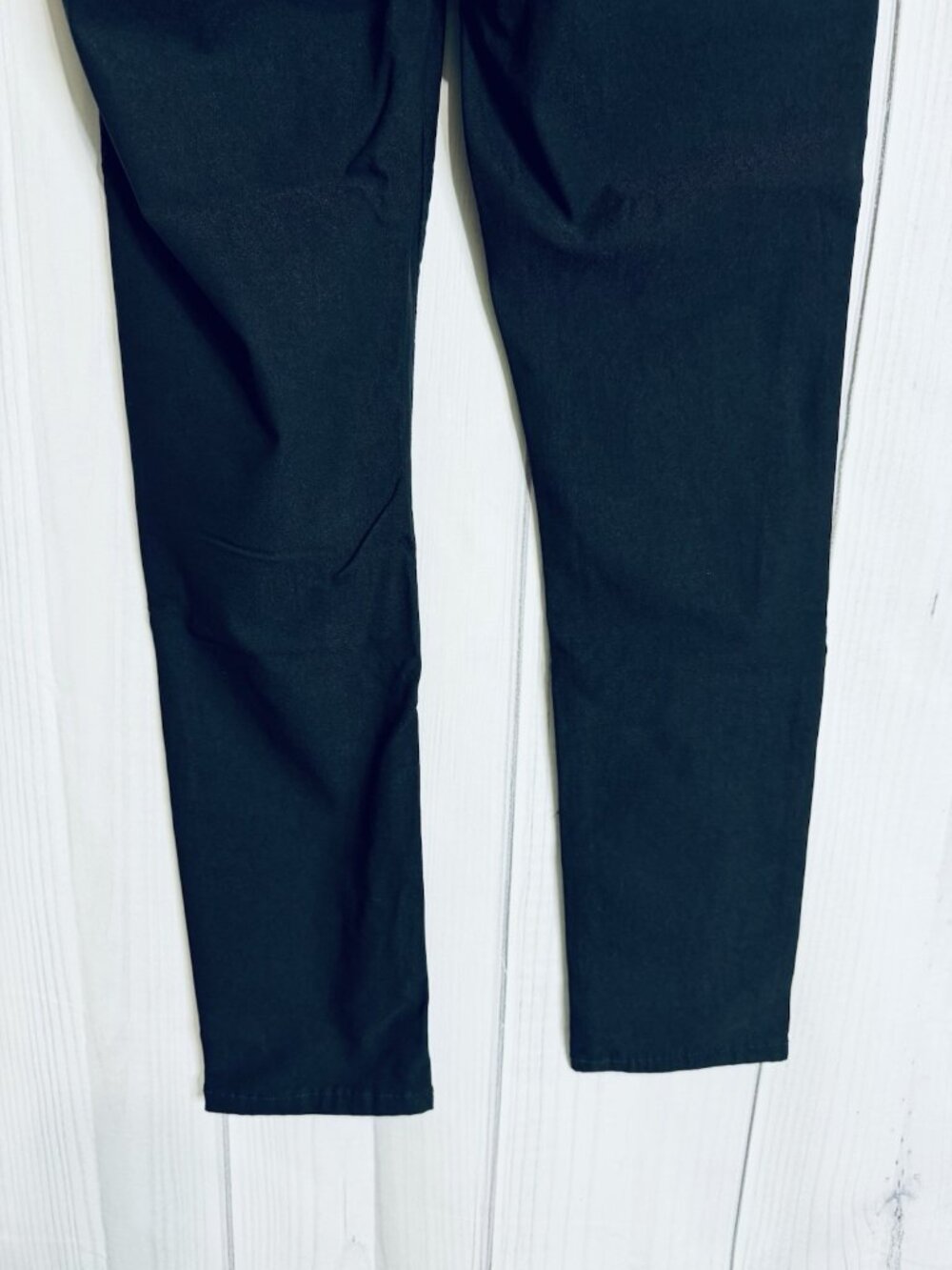 Royalty For Me Jeans Sz PXL (34x26) Black Mid Rise Ankle Hyper Stretch NWT - Picture 9 of 10